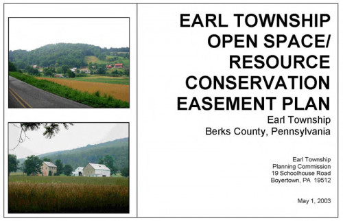 Earl Township Open Space/Resource Conservation Easement Plan